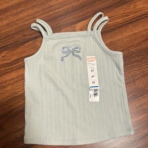 4T Jumping Beans Tank Top with Gem Bow
